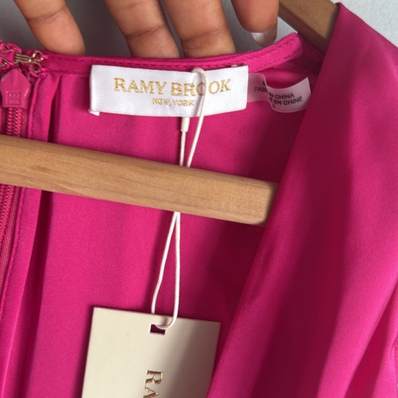 NEW Ramy Brook Ashlyne Plunging Maxi Dress 2 - Picture 6 of 14